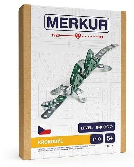 Merkur - Mini ZOO Krokodýl, 45 dílků