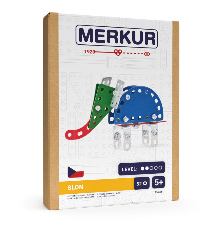 Stavebnice Merkur Slon Mini