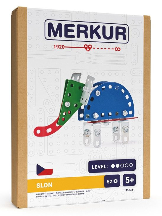 Stavebnice Merkur Slon Mini