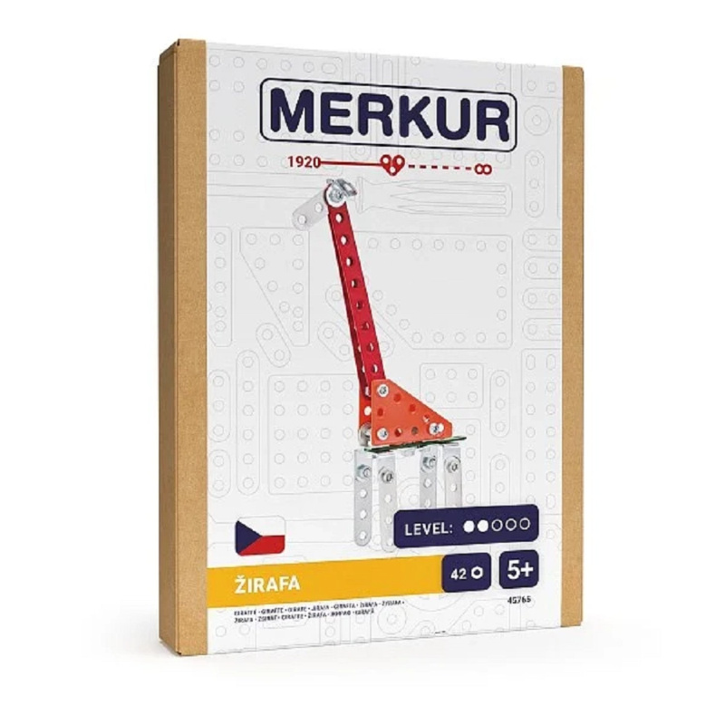 Stavebnice Merkur Žirafa Mini 42 Ks