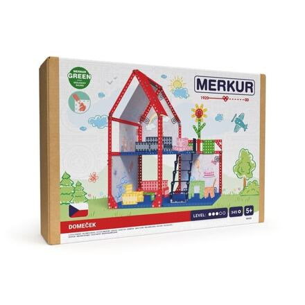 Merkur Domeček pro panenky 345 ks