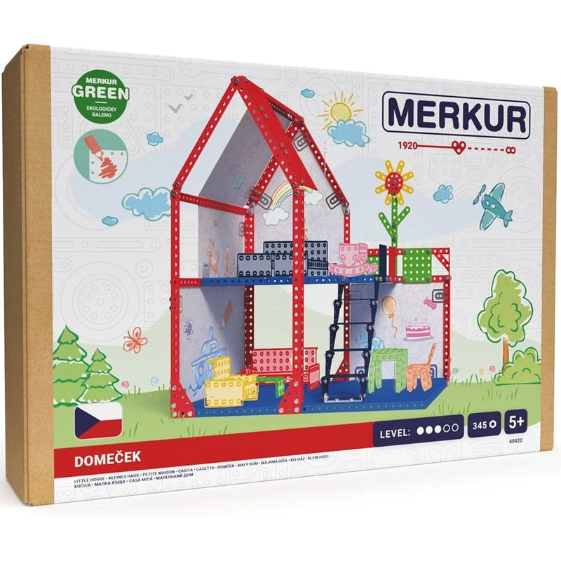 Merkur Domeček pro panenky 345 ks
