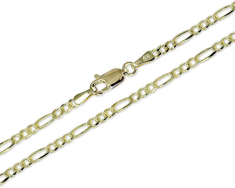 Soliter Zlatý pánský řetízek Figaro 55 cm 271 115 00276