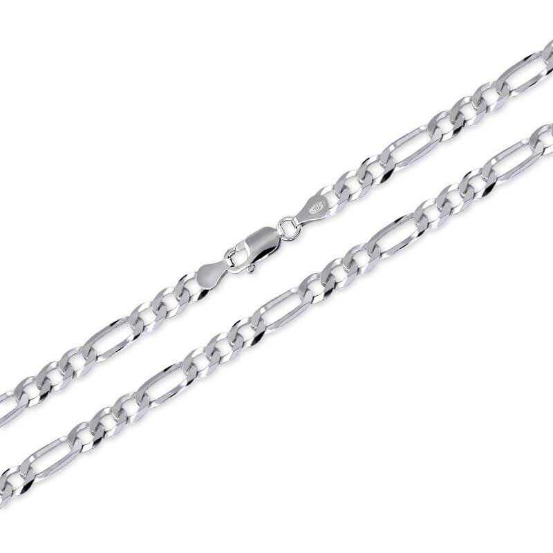 Soliter Stříbrný náramek Figaro 22 cm 461 086 00168 04