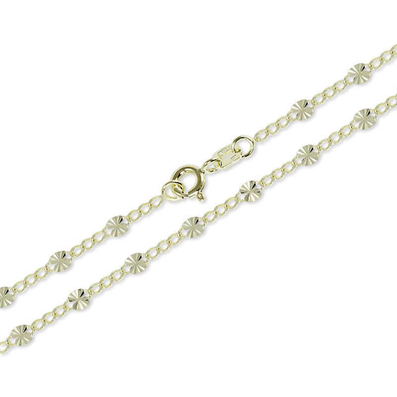 Soliter Zlatý dámský náramek Kávové zrno 261 115 0017 18 cm