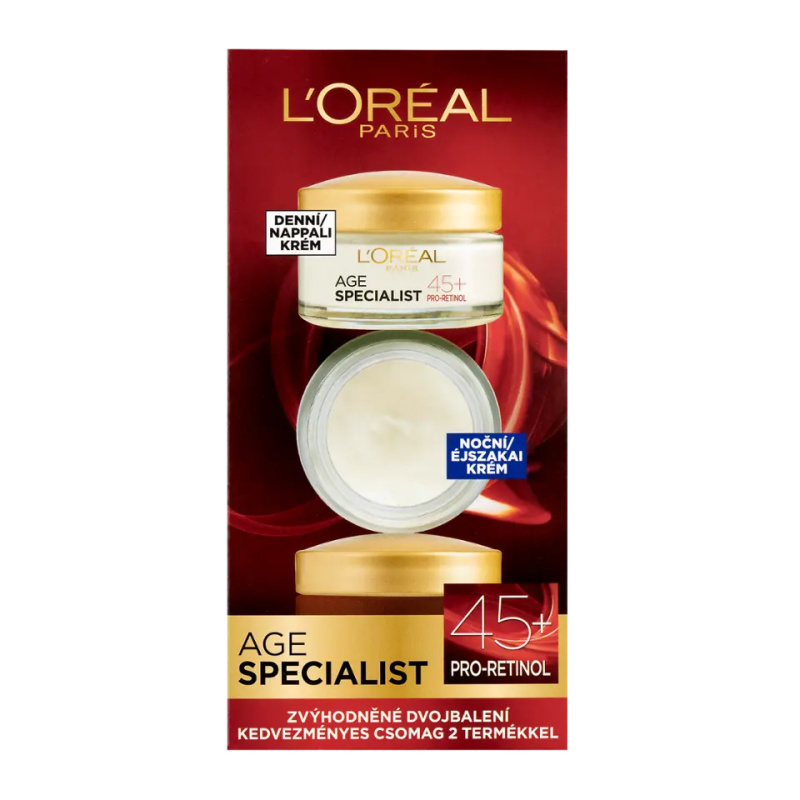 L’Oréal Paris Age Specialist 45+ výhodné balení pro zralou pleť