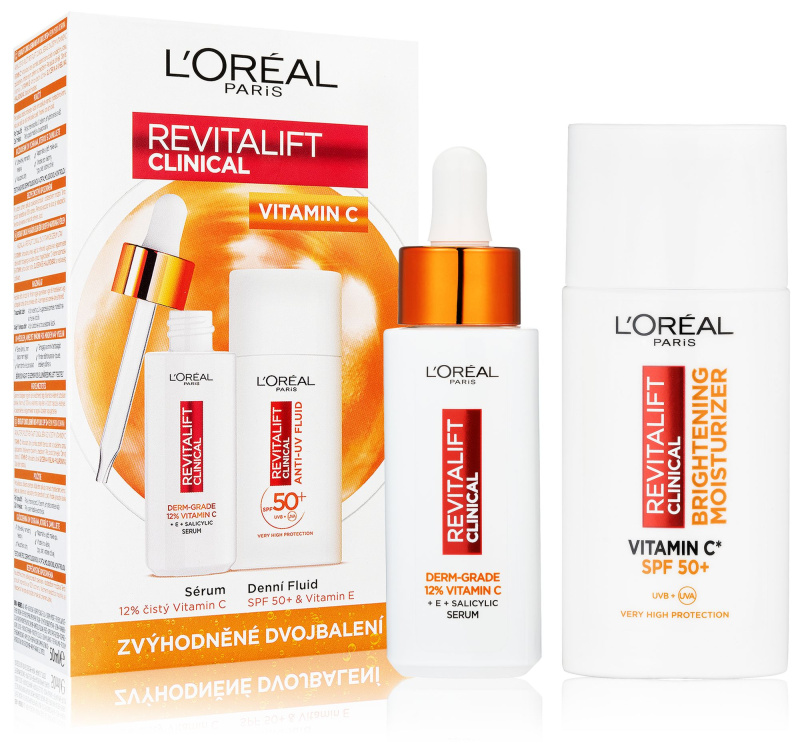 L’Oréal Paris Revitalift Clinical pleťová péče s vitaminem C