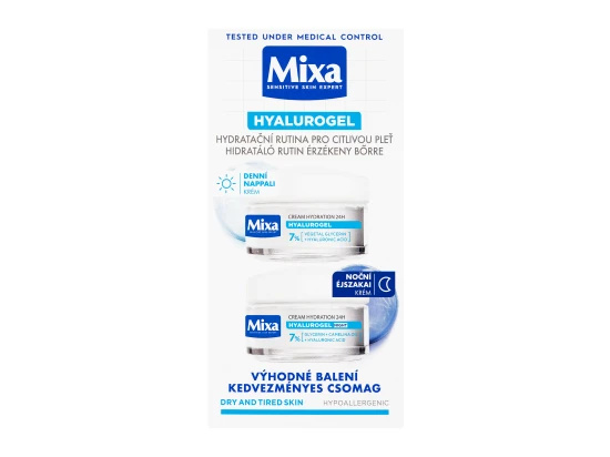 Mixa Hyalurogel sada pro intenzivní hydrataci pleti 2x50 ml