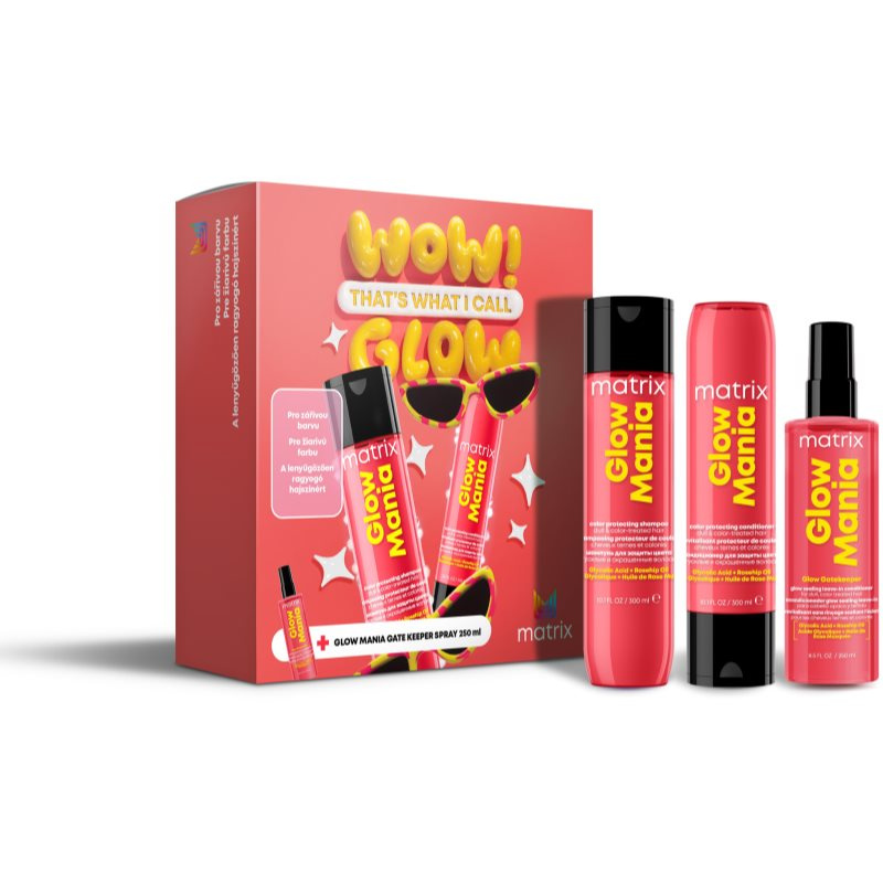 Matrix Glow Mania dárková sada pro barvené vlasy