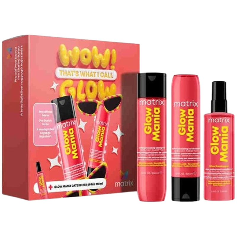Matrix Glow Mania dárková sada pro barvené vlasy