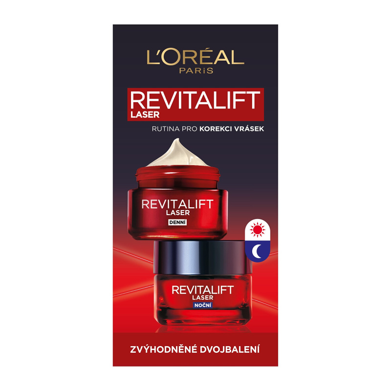 L'Oréal Paris Dárková sada pleťových krémů Revitalift Laser