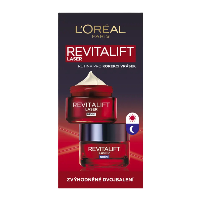 L'Oréal Paris Dárková sada pleťových krémů Revitalift Laser