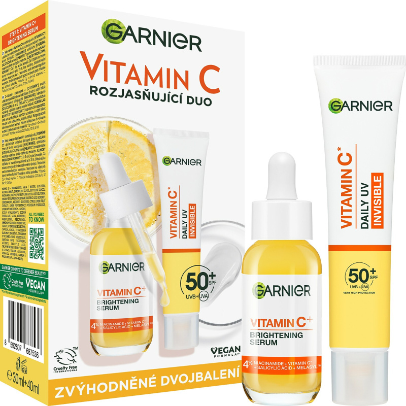 Garnier Vitamin C výhodné balení na obličej