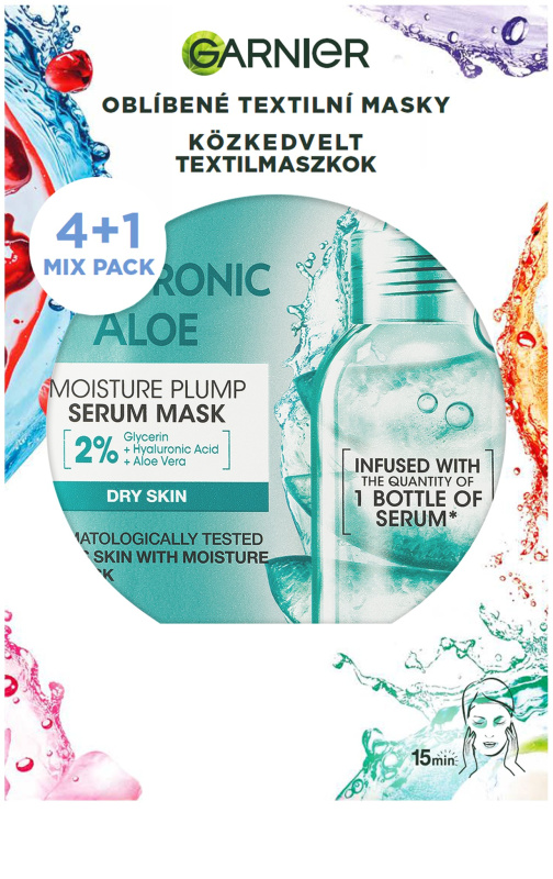 Garnier Skin Naturals maska na obličej
