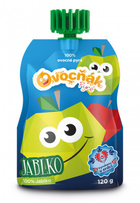 OVOCŇÁK Pyré jablko 120 g
