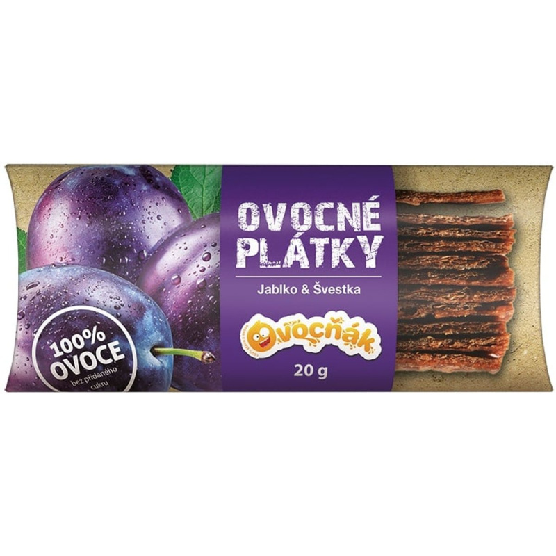 Ovocňák Plátky jablko a švestka