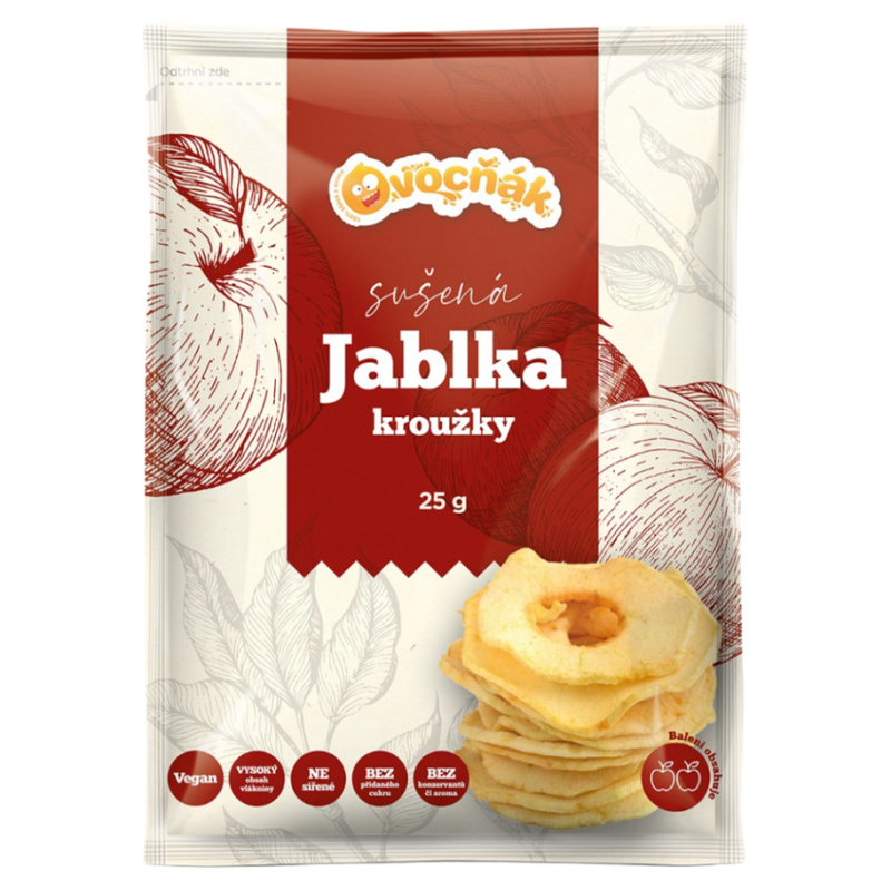 Ovocňák Sušené jablečné kroužky