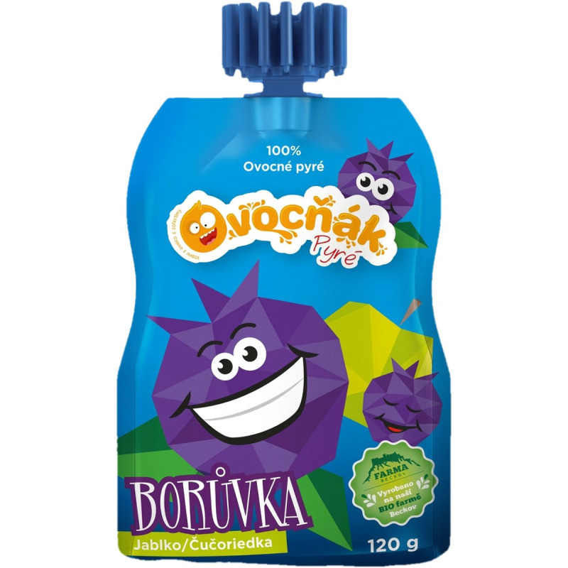 Ovocňák Kapsička jablko a borůvka