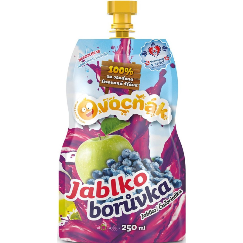 Ovocňák Mošt jablko a borůvka