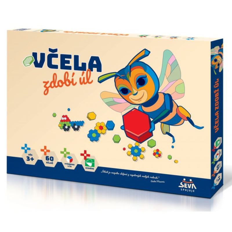 Seva Včela zdobí úl