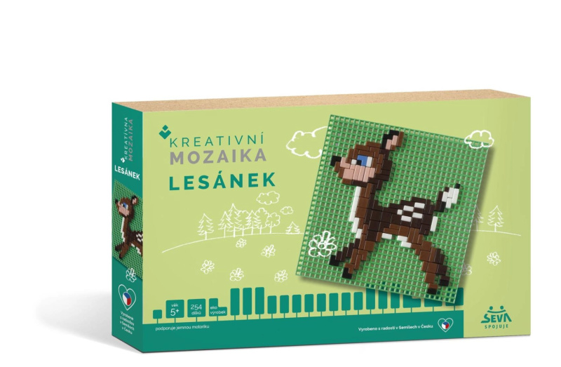 Kreativní mozaika Lesánek 254 dílků