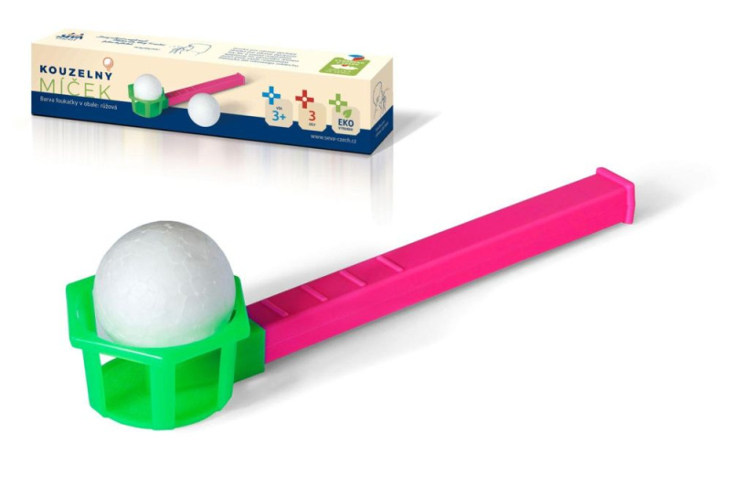 Beneš a Lát Míček kouzelný růžový