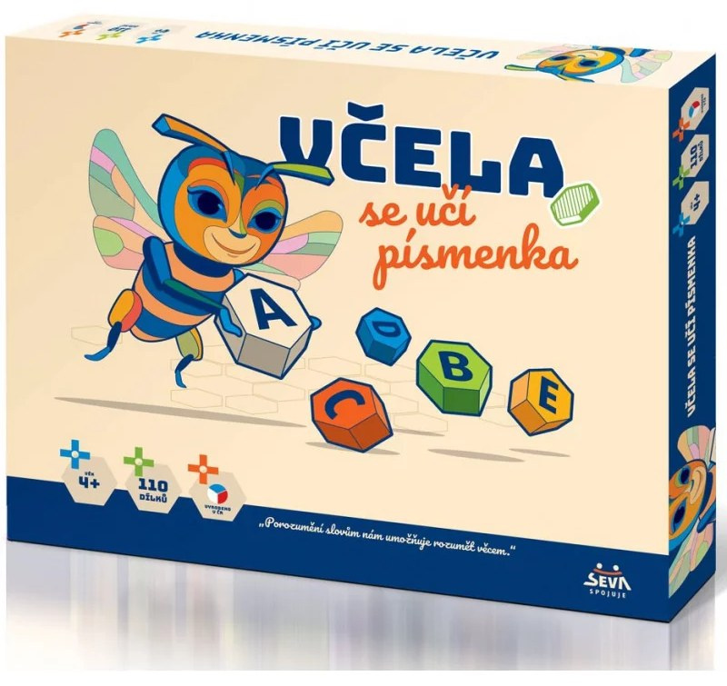 Včela se učí písmenka