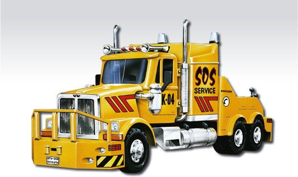 Stavebnice Monti System MS 42 SOS Service Western star 1:48 v krabici 22x15x6cm