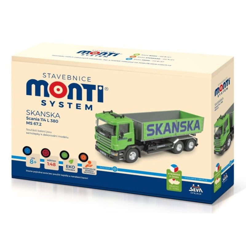 Stavebnice Skanska Scania