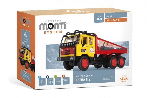 Stavebnice Monti System MS 76.2  Vojtěch Špička Tatra 815 1:48