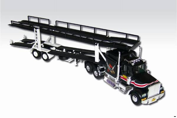 Stavebnice Monti System MS 39 Autorodeo Trailer Western star 1:48 v krabici 32x20x7,5cm