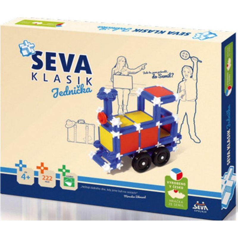 Stavebnice SEVA Klasik Jednička