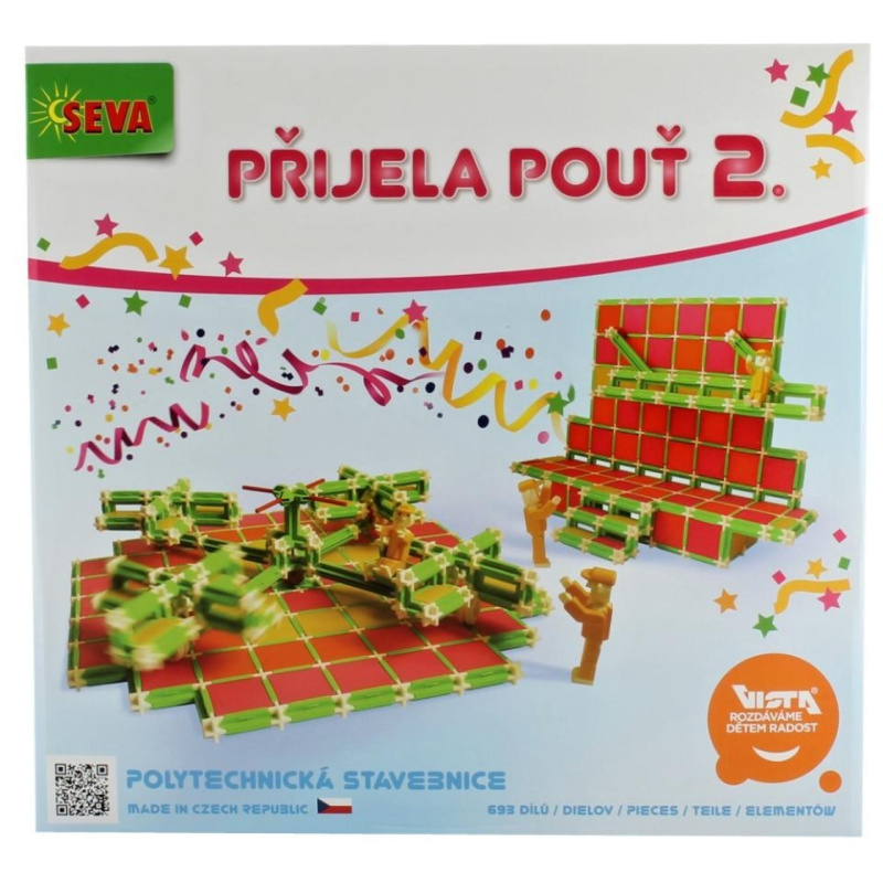 Stavebnice Seva Přijela pouť 2, 693 dílků