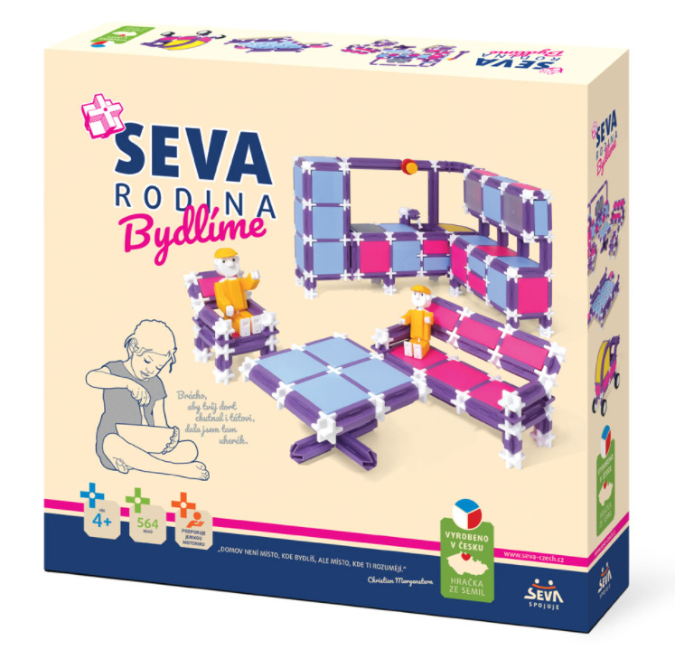 Seva Rodina Bydlíme 564ks