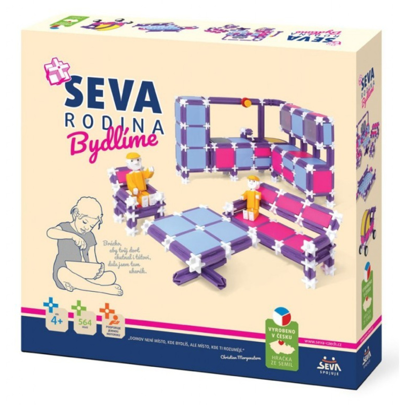 Seva Rodina Bydlíme 564ks