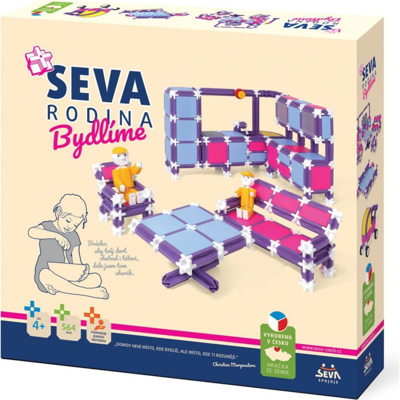 Seva Rodina Bydlíme 564ks