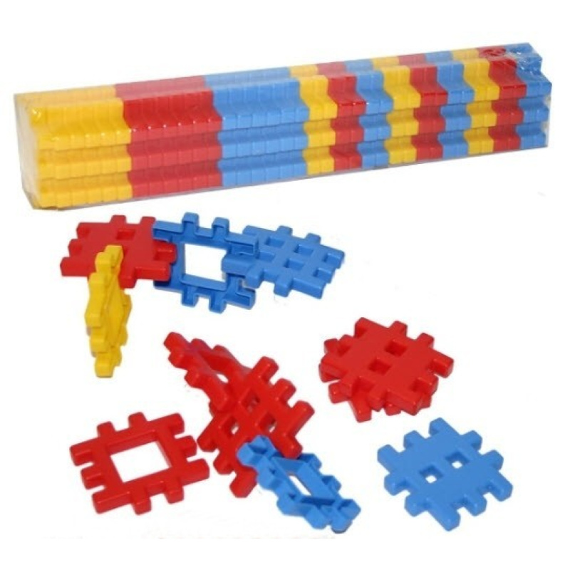 První stavebnice Blok 36ks v krabici 34x7x7cm 12m+