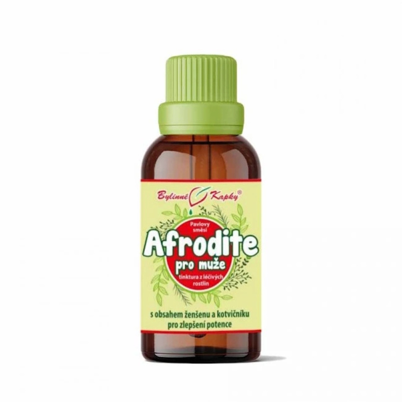 BYLINNÉ KAPKY Afrodite pro muže 50 ml