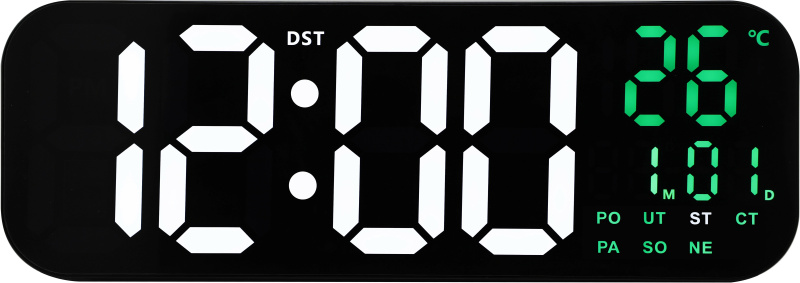 JVD Digitální nástěnné hodiny DH9016.3