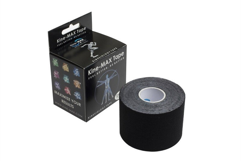 Tejp KinesioMAX kinesio tape černá 5 cm x 5 m