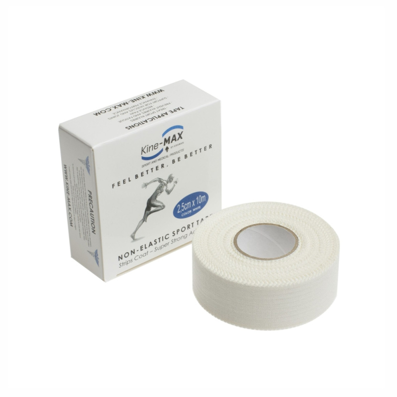 Tejpovací páska KinesioMAX neelastická 2.5 cmx10 m