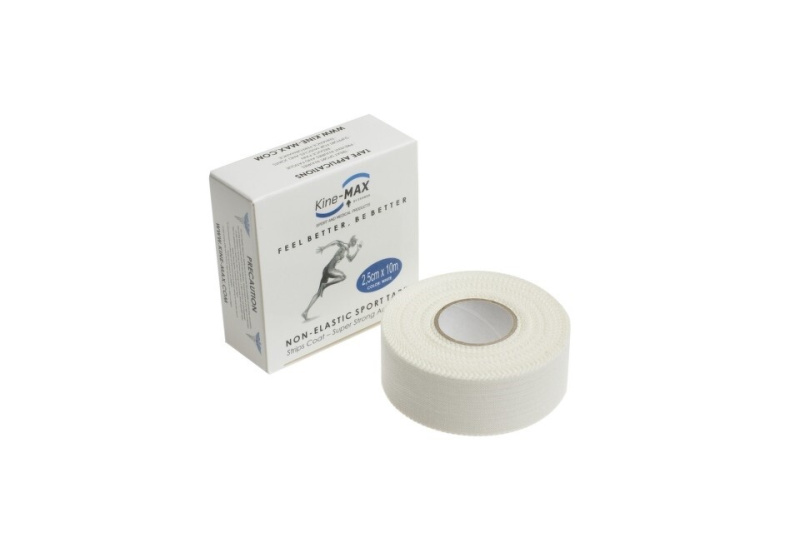 Tejpovací páska KinesioMAX neelastická 2.5 cmx10 m