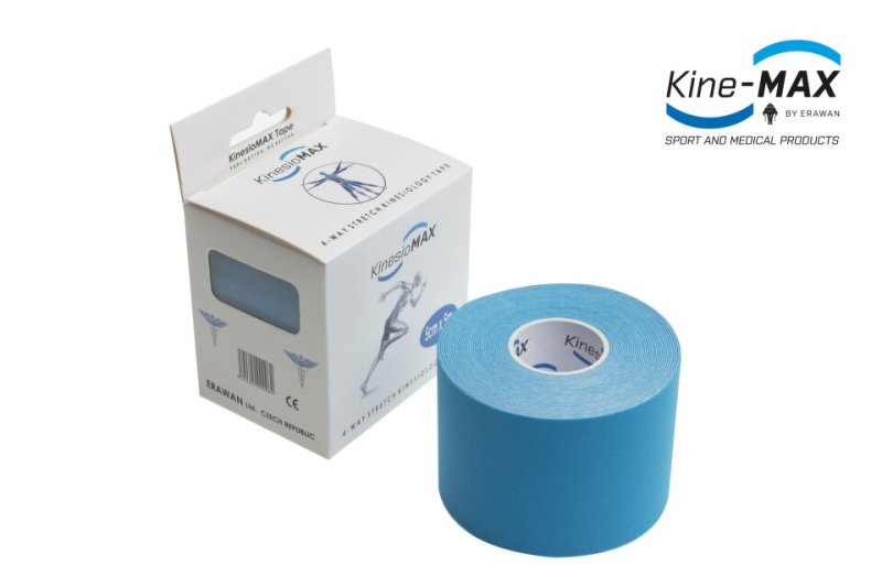 Kine-MAX 4 Way Stretch Tape - modrá 