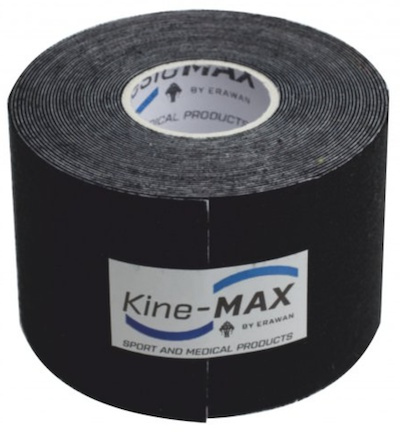 Kine-MAX Tape Super-Pro Cotton Kinesiologický tejp - Černá