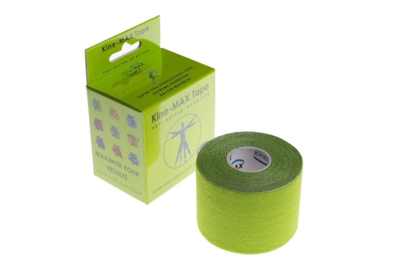 KineMAX SuperPro Rayon 5 cm x 5 m kinesiologická tejpovací páska 1 ks zelená