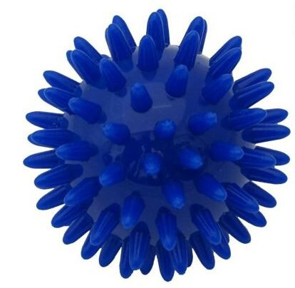 Kine-MAX masážní míček ježek 6cm - modrá