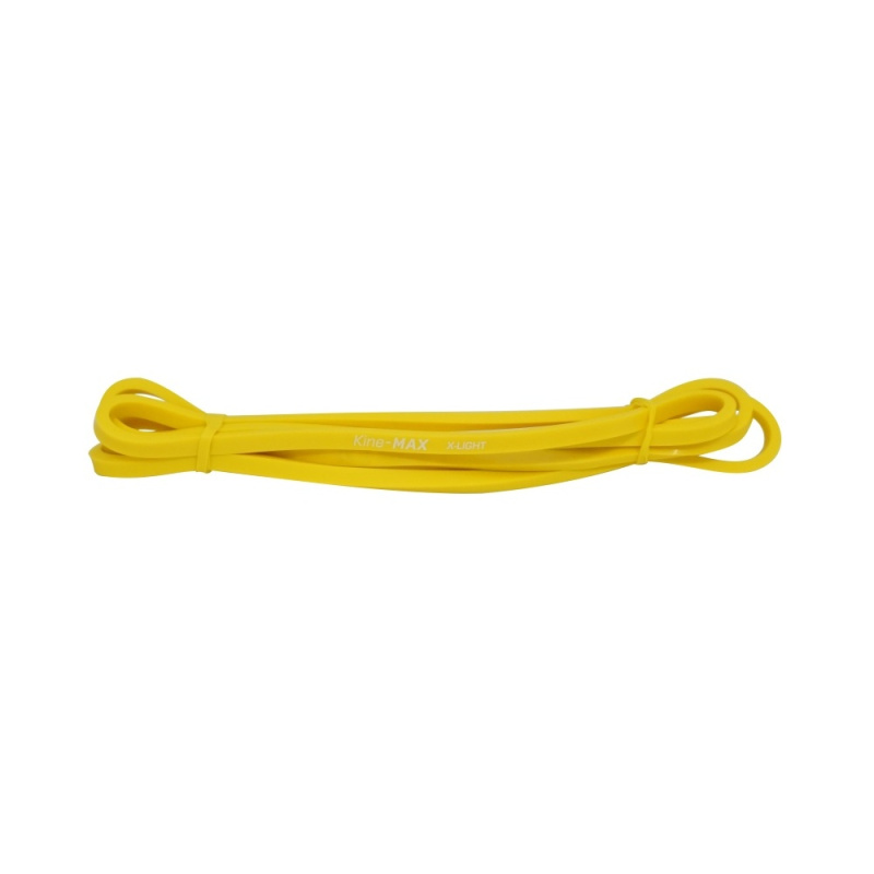 Kine-MAX Posilovací guma Super Loop Resistance band Kit - xlight žlutá