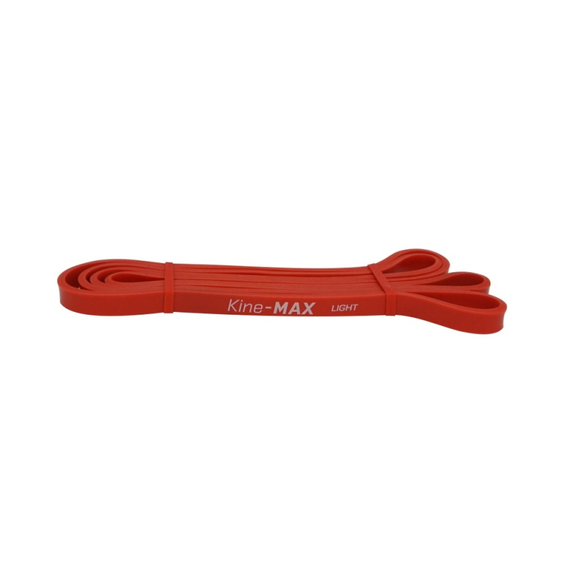 Kine-MAX Posilovací guma Super Loop Resistance band Kit - light červená
