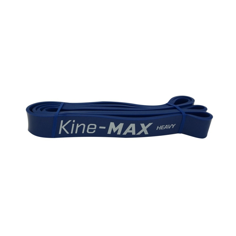 Kine-MAX Posilovací guma Super Loop Resistance band Kit - heavy modrá