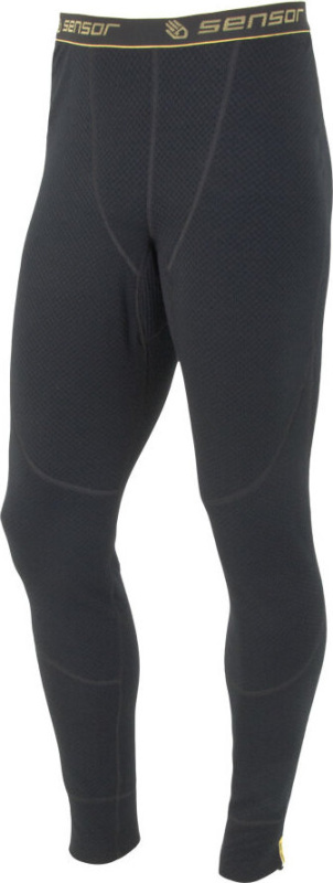 Pánské merino spodky SENSOR df černá Barva: černá, Velikost: XL